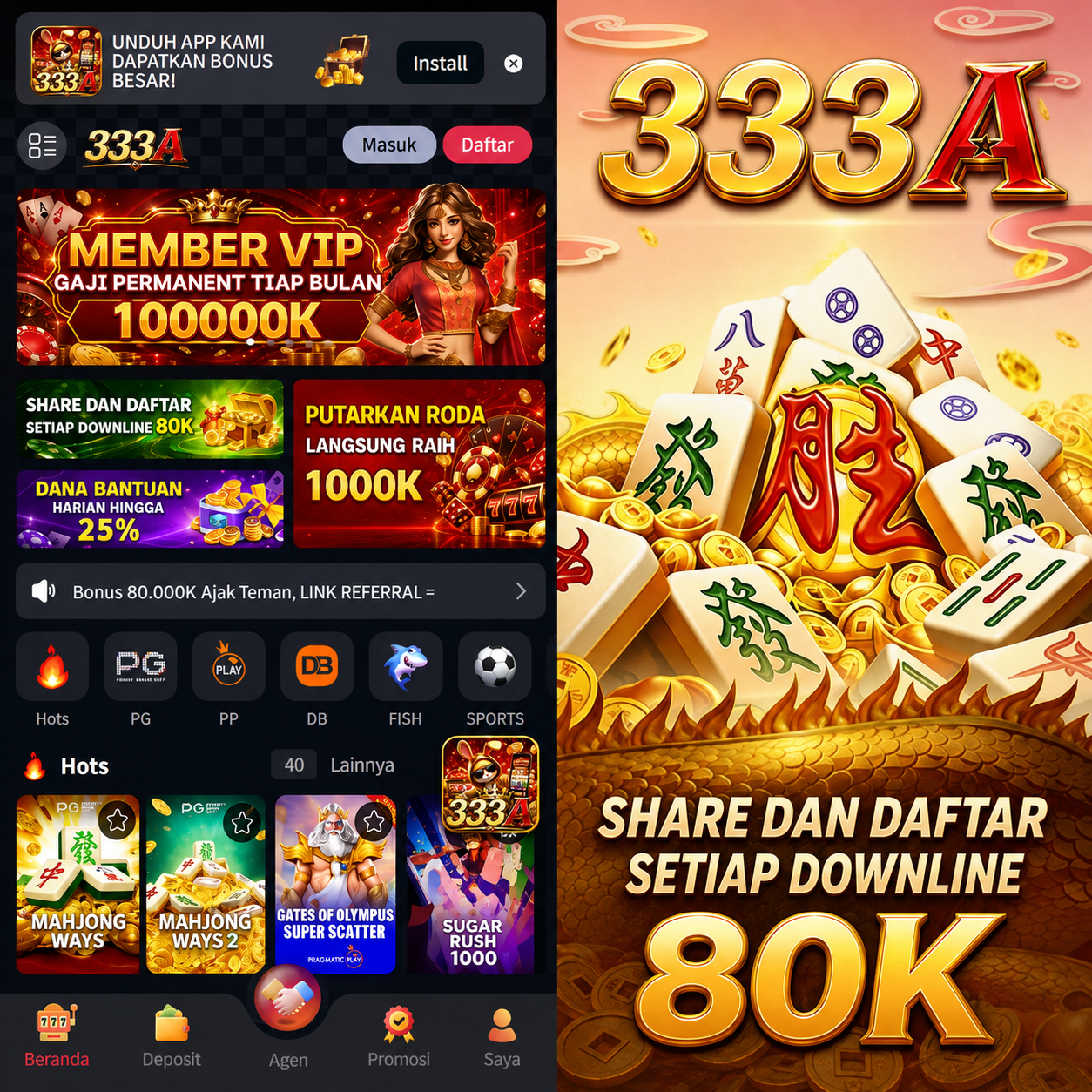 333A - Akun 333a App Terbaru Aman