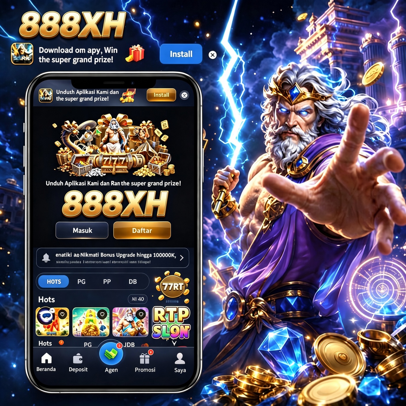 888XH - Aplikasi Resmi 888xh Login App Aman