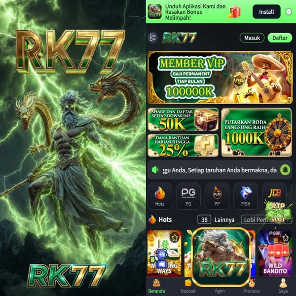 RK77 - Login Akun rk77 Terbaru