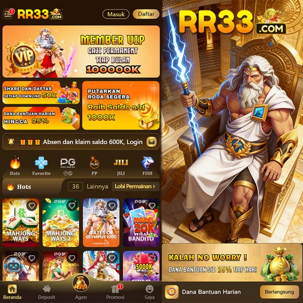 RR33 - Login rr33 Akun App Terbaru ๐ฏ